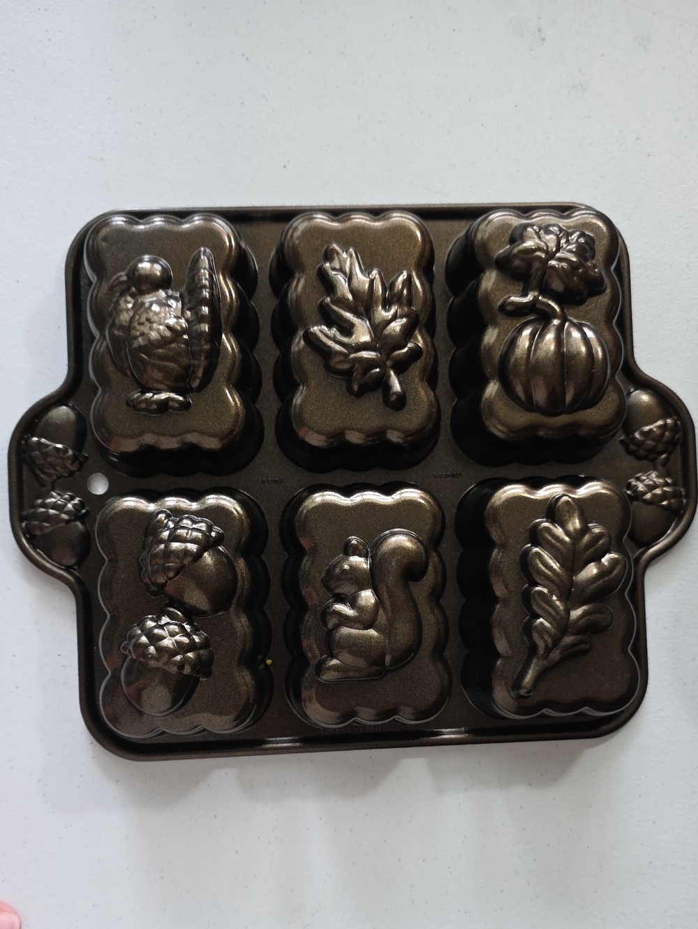 Nordic WareAutumn Harvest Nonstick Baking Pan - Bronze